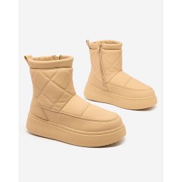 Resti Light brown women's boots a'la snow boots Kacecica