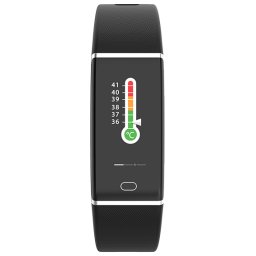 MyKronoz ZeTrack+, Черен Фитнес Гривна