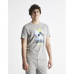 Celio Cesouth L.A. Cotton T-Shirt - Men's