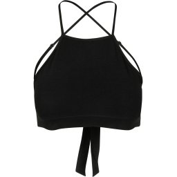 Women's triangle top black