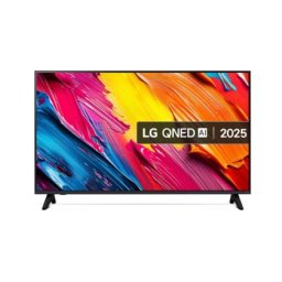 Телевизор LG 43QNED70A6A, 43" 4K QNED HDR Smart TV, 3840x2160, DVB-T2/C/S2, Alpha 7 AI Processor, HDR10 / HLG, webOS 25 ThinQ, VRR / ALLM / HGiG, 4K Upscaling, WiFi 5, Voice ID, Bluetooth 5.0, AirPlay 2, LAN, CI, HDMI, SPDIF, Google Cast, 2 pole Stand