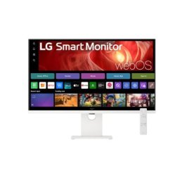 Монитор LG 37U730SA-W, 37" Smart webOS 4K, IPS AG, DCI-P3 90%, 5ms, 300 cd/m2, 1000:1, 3840x2160, HDR 10, USB Type-C, PD 65W, AirPlay 2, HDMI, LG Switch, Reader Mode, Tilt/Swivel