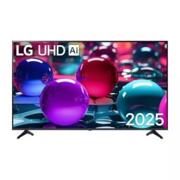 Телевизор LG 55UA73003LA, 55" 4K UltraHD TV 4K (3840x2160), DVB-T2/C/S2, webOS 25 Smart, ThinQ AI, Alpha 7 AI Processor, WiFi, HDR10 pro, HLG, ALLM/HGiG, 4K Upscaling, AI Sound pro, Multiple View, HDMI eARC, LAN, USB, Bluetooth, Google Cast, 2 Pole Stand,