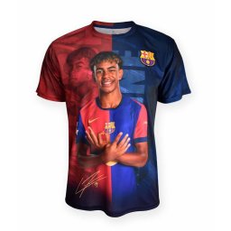 Barcelona FC тениска Ямал