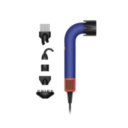 Сешоар Dyson HD18 Supersonic Pro, 1700W, 3 скорости, 4 температурни настройки, Vinca Blue-Topaz