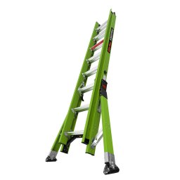 Телескопична стълба от фибростъкло Little Giant SUMOSTANCE 16', 2x8 стъпала и стабилизатори