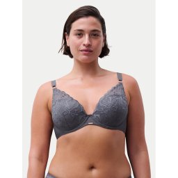 Chantelle Сутиен с банели Fleurs C12M20 Сив