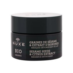 NUXE Bio Organic Sesame Seeds & Citrus Extract детоксикираща маска за озаряване на лицето 50 ml за жени