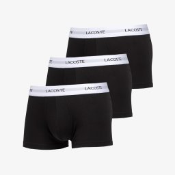 Боксерки LACOSTE 3-Pack Trunk Black XL