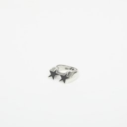 Пръстен TwoJeys Icon Black Enameled Single Ring Silver 56 mm