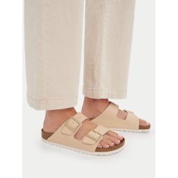 Birkenstock Чехли Arizona Birko-Flor 1027723 Бежов