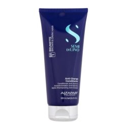 ALFAPARF MILANO Semi Di Lino Anti-Orange Conditioner 200 ml неутрализиращ шампоан за боядисана кестенява коса за жени