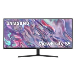 Монитор Samsung 34S50GC, 34" VA, 100 Hz, 5 ms GTG, 3440x1440, 300 cd/m2, 3000:1, HDR 10, AMD FreeSync, PBP, Eye Saver, Flicker Free, Display Port 1.2, 2xHDMI 2.0, Headphone Jack, 178°/178°, Black
