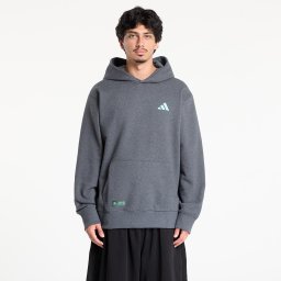 Суитшърт adidas Mercedes - AMG Petronas Formula One Team Premium Sweat Hood Dark Grey Heather XL