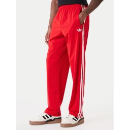 adidas Долнище анцуг Firebird KD8319 Червен Loose Fit