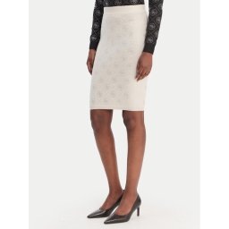 Guess Мини пола W6RD0O Z3JD2 Бежов Regular Fit