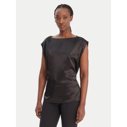 Guess Блуза W6RH19 W2612 Черен Regular Fit