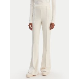 Guess Текстилни панталони W4YB01 KCBO2 Бежов Flare Fit