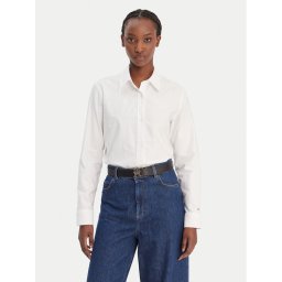 Tommy Hilfiger Риза WW0WW49386 Бял Relaxed Fit