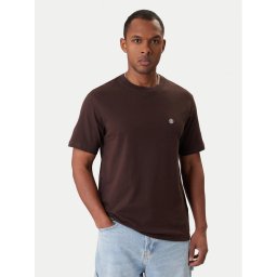 Element Тишърт Icon Embroidery ELYKT00168 Кафяв Regular Fit