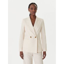 Marella Сако Tropico 2613041121 Бял Regular Fit