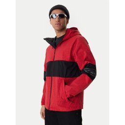 Quiksilver Сноуборд яке Hight In The Hood JK EQYTJ03517 Червен Relaxed Fit