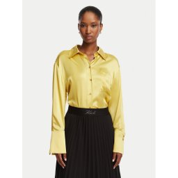 MAX&Co. Риза Angri 2616111061200 Жълт Regular Fit