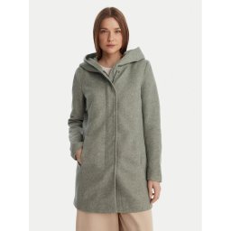 ONLY Преходно палто Sedona 15142911 Зелен Regular Fit