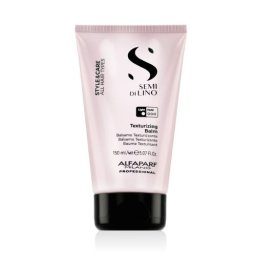 ALFAPARF MILANO Semi Di Lino Style & Care Texturizing Balm текстуриращ балсам за естествен вид, обем и хидратация на косата 150 ml