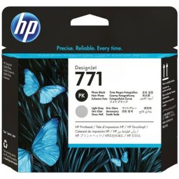 HP 771 original printhead CE020A black and light grey standard capacity 1-pack