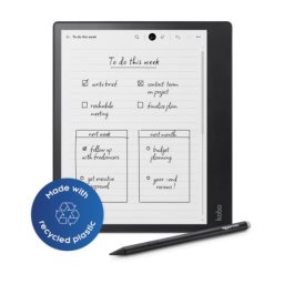 Kobo Elipsa 2E Четец за е-книги - 10.3" E-Ink таблет за четене и писане със стилус, 32GB, черен