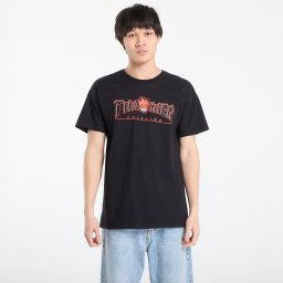 Тениска Thrasher x Spitfire Big Head Outline T-Shirt Black M