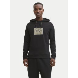 Jack & Jones Суитшърт Rain 12288098 Черен Regular Fit