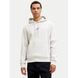 Jack & Jones Суитшърт Corp 12268422 Бял Regular Fit