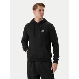 adidas Суитшърт Trefoil Essentials IY4930 Черен Regular Fit