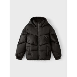 NAME IT Зимно яке 13218494 Черен Regular Fit