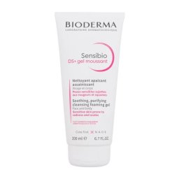 BIODERMA Sensibio DS+ Cleansing Gel почистващ гел за раздразнена кожа 200 ml за жени