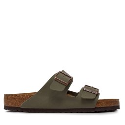 Чехли Birkenstock Arizona Birko-Flor nubuk 0151211 Сив