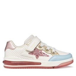 Сникърси Geox J Sketlite Girl J65NWA 054AJ C1Z8W D Бял