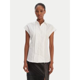 BOSS Риза Bireny 50553703 Бял Slim Fit