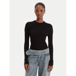 HUGO Пуловер Somya_B 50554221 Черен Slim Fit