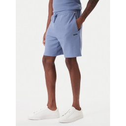 BOSS Спортни шорти Waffle 50535884 Светлосиньо Regular Fit