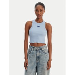 HUGO топ Baby 50511450 Светлосиньо Slim Fit