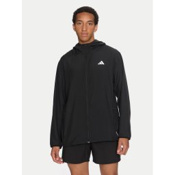 adidas Яке за джогинг Run It IL7230 Черен Regular Fit