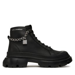 Туристически oбувки KARL LAGERFELD Trekka Max Lock KL43542 Черен