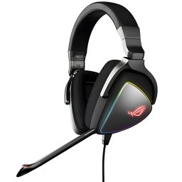 Слушалки Asus ROG Delta S (Разопакован продукт), микрофон, USB-C/USB, гейминг, черни