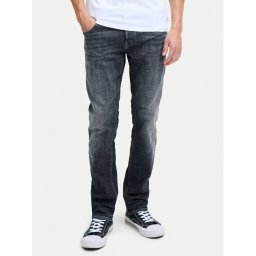 Jack & Jones Дънки Glenn 12278434 Сив Slim Fit