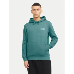 Jack & Jones Суитшърт Corp 12152840 Зелен Regular Fit