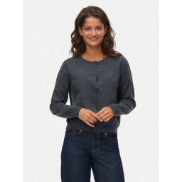 Vero Moda Кардиган Marina 10331831 Сив Regular Fit