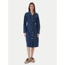 Vero Moda Дънкова рокля Telly 10338086 Син Regular Fit